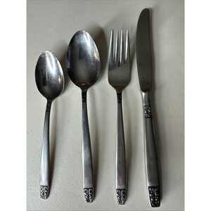 Stanley Roberts Danesmore Flatware 4 Pc Lot  Stainless Steel Japan 1 Piece Place